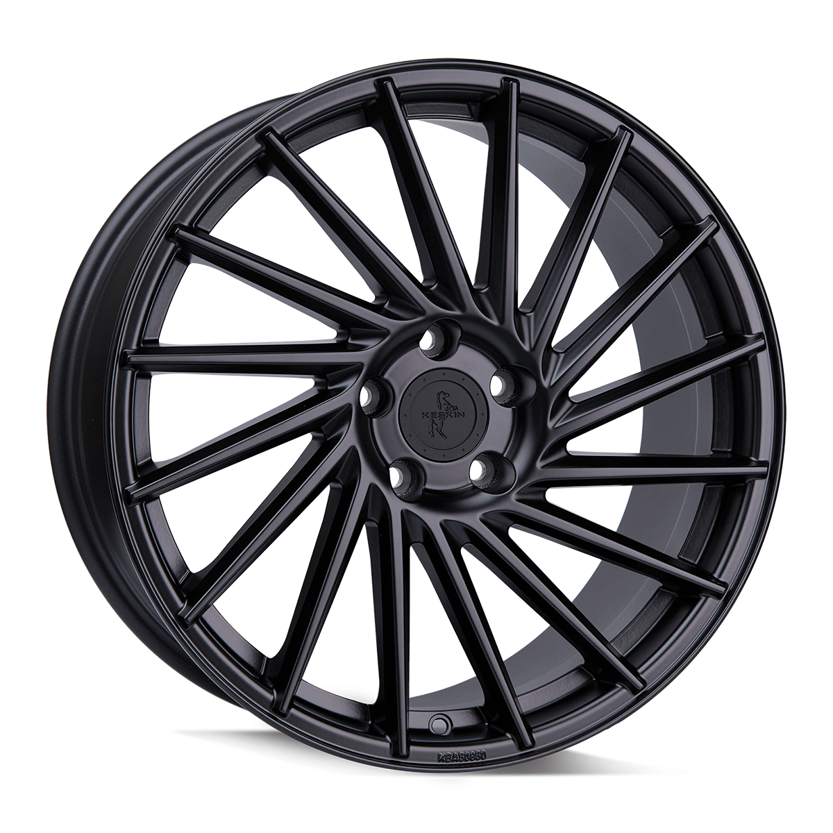 Keskin KT17 20x9 ET38 5x120 Matt Black Painted